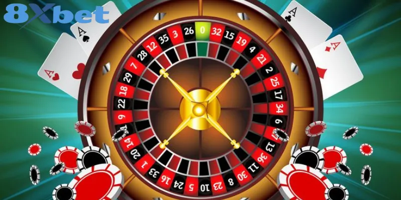 Cách đặt cược trong Roulette 8xbet với tỷ lệ trả thưởng chi tiết